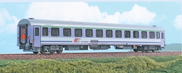 ACME 52722 - H0 - Personenwagen IC Typ 136A, 2.Kl., PKP, Ep. VI